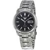 SEIKO Serie 5 SNKK71K1 Orologio Automatico Uomo Bracciale Acciaio Nero