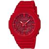 CASIO G-Shock GA-2100-4A Carbon Core Guard Red