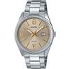 CASIO Collection MTP-1302DD-9A Orologio da Polso Uomo Quarzo Bracciale Acciaio