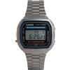 N/A Orologio Uomo Casio A168WA-1YES Digitale Acciaio Vintage Illuminator WR