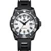 PHOIBOS Leviathan PY032E Orologio Uomo Diver White Rubber 500M Water Resistant