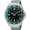 CASIO DURO MDV-107D-3A Orologio Uomo Diver 200m Bracciale Acciaio