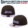 New Era 59FIFTY SS26 Los Angeles Lakers marrone viola 15131467