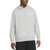 Nike Felpa da Uomo con Cappuccio Club Grigio Codice CZ7857-063 - 9M
