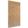 vidaXL Tenda Antimosche per Porte in Bambù 100x200 cm