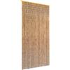 vidaXL Tenda Antimosche per Porte in Bambù 90x220 cm