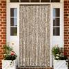vidaXL Tenda Antimosche Beige e Marrone 100x200 cm in Ciniglia