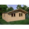 FratelliVagnoni Casetta Casa in Legno cm 500x500 pareti 45mm con pavimento ufficio palestra