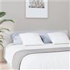 vidaXL Testiera per Letto Bianca 200x1,5x80 cm in Legno Multistrato