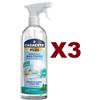 CASACETO 3 PZ CASACETO IGIENIZZANTE MULTIUSO ACETO DI ALCOOL PROFUMO DI MENTA SPRAY 750ML