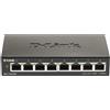 D-Link DGS-1100-08V2 Gestito L2 Gigabit Ethernet (10/100/1000) Nero