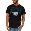Junk Food Clothing X Bold Logo Fan Camicia a Maniche Corte da Uomo e Donna, Abbigliamento NFL con Licenza Ufficiale
