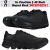 On Cloudflow 5 AD Black Magnet Black 3MF30700761 taglia uomo