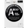 LG F4R7010TSWG Lavatrice 10kg AI DD, Classe A-10%, 1400 giri, TurboWash, Vapore