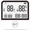 Termometro Igrometro Wifi Con Orologio LCD Sensore Di Temperatura Wireless per C