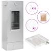 vidaXL Forno Affumicatore BBQ Generatore Fumo Freddo Acciaio Zincato