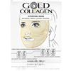 GOLD COLLAGEN Hydrogel Mask Set Maschera Viso Set da 4 Pelle Secca e Stanca
