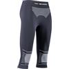 X-BIONIC Energizer 4.0 3/4 Strato Base Pantaloni Funzionali, Donna, Opal Black/Arctic White, XS