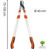 STOCKER TRONCARAMI TELESCOPICO 75-100cm AMBOSS STOCKER 2092 A BATTENTE - Professionale