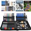KALOUR Kit da Disegno e Schizzo 84 Pezzi Forniture Professionali per Artisti con