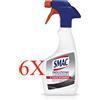 Smac 6 X Smac Sgrassatore Spray 500 Ml. Superfici Moderne Pulisce Sgrassa