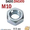 shopisnow DADI M8 M10 DADO ZINCATO FLANGIATO DENTATO FILETTATO METRICO VITI RONDELLA