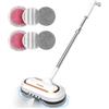 AlfaBot S2 Mocio Elettrico Cordless 400ML Serbatoio 60min di Autonomia Mop