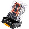 Binghe Rele 220v Piccolo relè Relè a doppio scambio Relè di uso MK2P I AC 220V