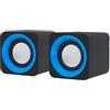 BLOW Altoparlanti USB BLOW MS-23 2.0 6W 280Hz-18kHz Jack 3.5mm Compatti Portatili
