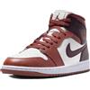 Nike Scarpe Nike Wmns Air Jordan 1 Mid BQ6472-200 Bianco