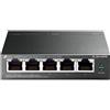 TP-Link TP Link TL SG105PE Switch PoE Gestito Gigabit Ethernet 5 Porte Con 4 Porte PoE