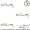 Securvera Sensore Magnetico ABS ad Incasso 3 Pz Contatto Antifurto Porta Blindata Cancello