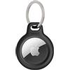 Belkin Cover Belkin AirTag Twist and Lock con Anello Metallico Nera