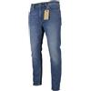 Levi's 511 Jeans Da Uomo W40/L32 Denim Leggero Stretch Blu Lavato Sbiadito