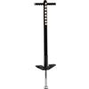 Relaxdays Pogo Stick Relaxdays per Bambini, Bastone Elastico Fino a 35 kg, Imbottito, da Esterno, Antiscivolo, Acciaio Inox, Nero