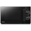 Toshiba MW2-MG20PF(BK)/GE Forno a microonde da 800 W con griglia croccante e funzione combinata, 5 livelli di potenza, 1000 W di potenza grill, nero