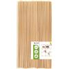 Does not apply Bastoncini in Legno Di Faggio Naturale, Diametro 4 Mm, Lunghezza 50 Cm, 100 Pezz