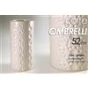 GCHOME PORTA OMBRELLI CERAMICA 52 CM RILIEVO TONDO BIANCO PANNA CLASSICO MODERNO DESIGN