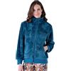 Pigiamiamoci Giacca Vestaglia Donna Pelliccia Calda con Zip Pigiamiamoci Petrolio