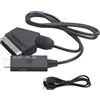 D&A Cavo Adattatore da SCART a HDMI Cavo USB DC 5V Convertitore Full HD Video Audio