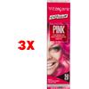 Vitalcare 3 X Vitalcare Vivid Color Pink Colorazione Capelli Tinta Semi Permanente 100 Ml