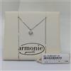 ARMONIE GIOIELLI ARMONIE COLLANA PUNTO LUCE IN ORO BIANCO 18KT E DIAMANTE NATURALE DA 0.09 (0627)