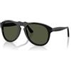 Persol PO 649NE Black Arrow - 54 95/31 - Occhiali da Sole - Nero/Verde