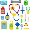 Gioco Dottore Dottorino Divertiti Set Medico Bambini +3 Anni Valigetta