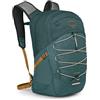 Osprey Quasar 26 (Elegante zaino da giorno | Custodia imbottita per laptop da 13 | Schienale traspirante | Sistema di stoccaggio esterno con elastici) - Phantom Grey Heather