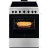 Electrolux Cucina Elettrica 4 Fuochi Forno Elettrico 60x60 Classe A LKR620066X Electrolux