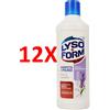 LYSOFORM 12 X Lysoform Casa Disinfetta E Pulisce Fiori Di Lavanda 1100 Ml