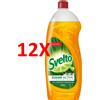 SVELTO 12 X Svelto Detersivo Piatti Aceto 980 Ml