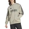 Adidas - Felpa Uomo con Cappuccio House of Tiro, Verde Codice IV8125