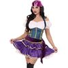 Leg Avenue Costume da tentatrice da donna, 2 pezzi, Multicolore, Small